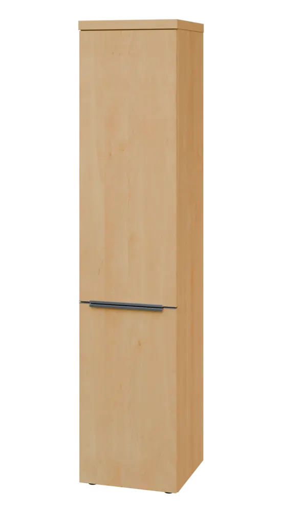 SIN 5 - 42D kancelářská skříň, 2-dveřová, levá, 1820x400x400, javor horský